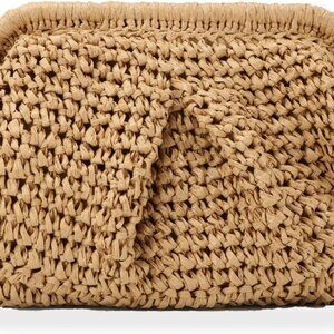 Straw Clutch Purse for Women Summer Beach Crossbody Handbag Woven Bag